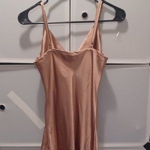 Satin Mini Dress